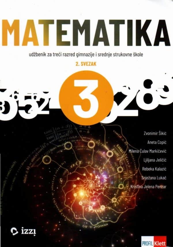 Matematika 3 : udžbenik za gimnazije i srednje strukovne škole, 2. svezak