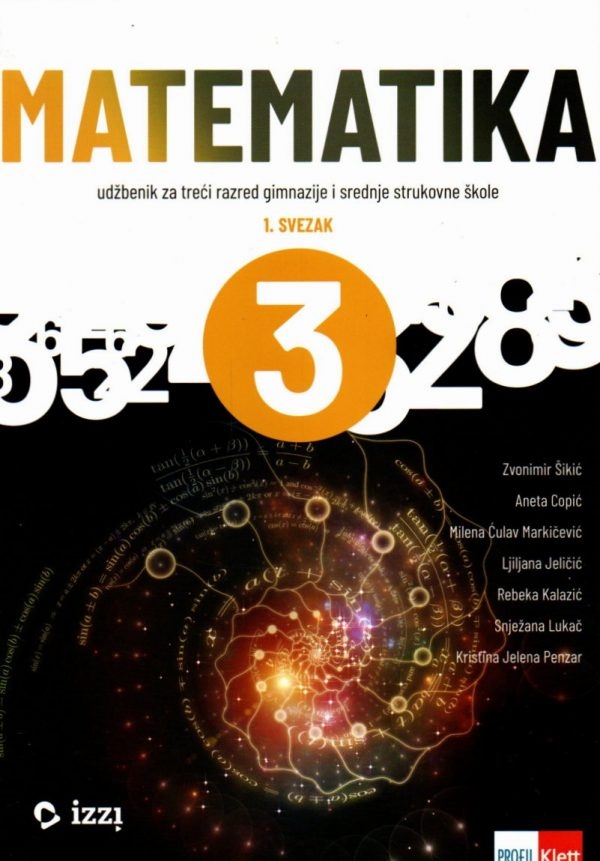 Matematika 3 : udžbenik za gimnazije i srednje strukovne škole, 1. svezak
