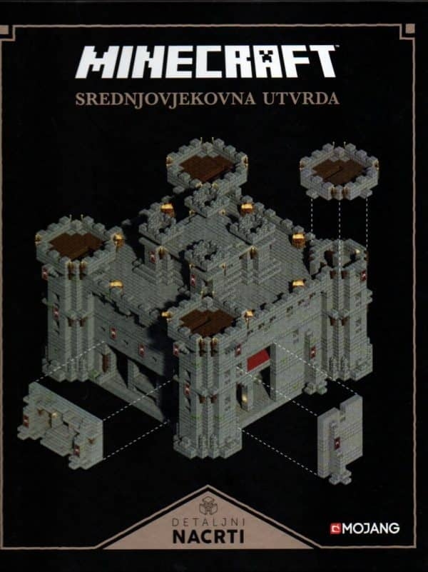 Minecraft : srednjovjekovna utvrda : detaljni nacrti 