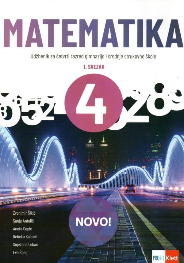Matematika 4 : udžbenik za gimnazije i srednje strukovne škole, 1. svezak