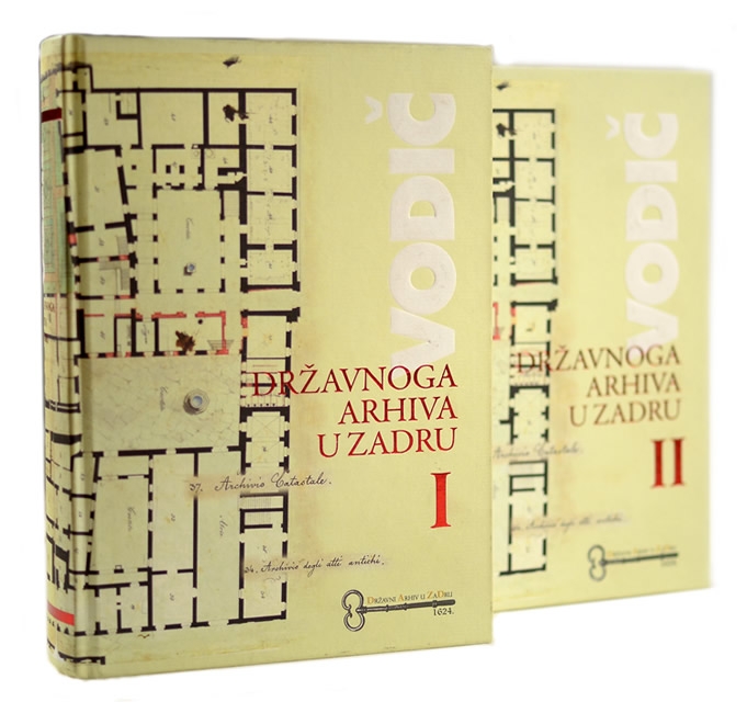 Vodič Državnog arhiva u Zadru (cjelina od 2 knjige)
