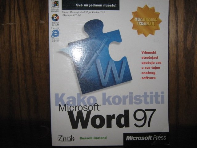 Kako koristiti Microsoft Word 97 + 1 disketa