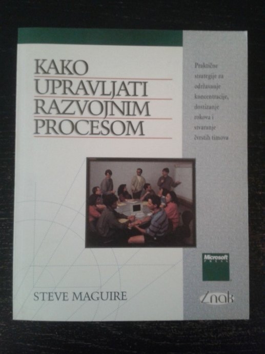Kako upravljati razvojnim procesom 