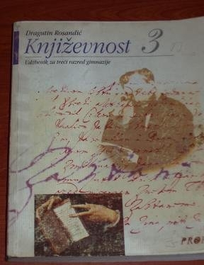 Književnost 3 : udžbenik za III. razred gimnazije