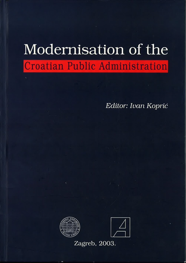 Modernisation of the Croatian public administration