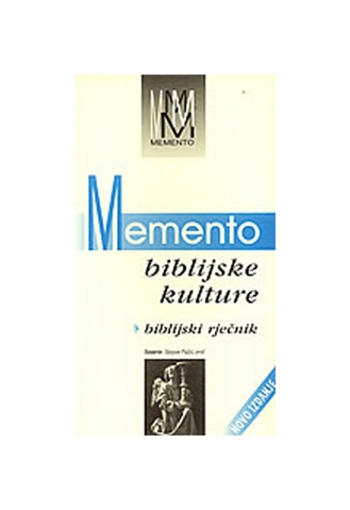 Memento biblijske kulture : biblijski rječnik 
