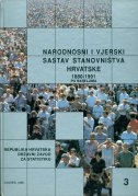 Narodnosni i vjerski sastav stanovništva Hrvatske : 1880. - 1991. po naseljima (3.svezak)