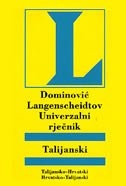 DOMINOVIĆ LANGENSCHEIDTOV UNIVERZALNI RJEČNIK - TALIJANSKI