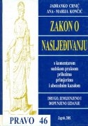 Zakon o nasljeđivanju : s komentarom, sudskom praksom, prilozima, primjerima i abecednim kazalom
