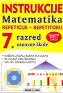 Instrukcije : repeticije - repetitorij : matematika za 7. razred osnovne škole