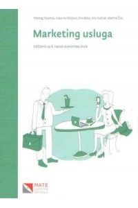 Marketing usluga : udžbenik za 4. razred ekonomske škole