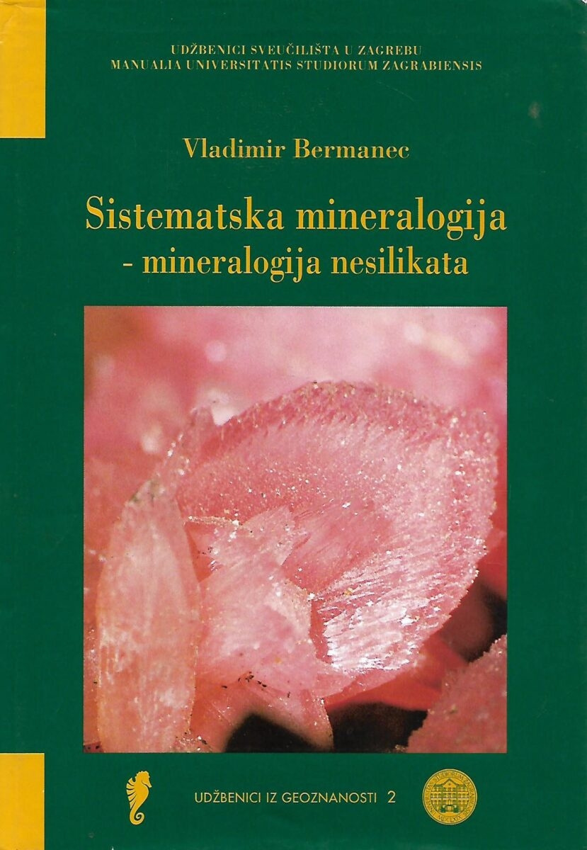 Sistematska mineralogija : mineralogija nesilikata