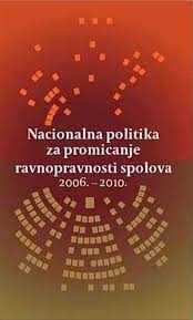 Nacionalna politika za promicanje ravnopravnosti spolova : nacionalna politika za promicanje ravnopravnosti spolova u Republici Hrvatskoj od 2001. do 2005. godine 
