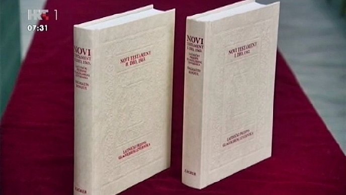 Novi testament : latinički prijepis glagoljskog izvornika (cjelina od 2 knjige)
