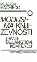 O modusima književnosti : trans-talijanistički kompendij