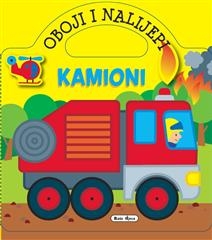 Oboji i nalijepi - kamioni