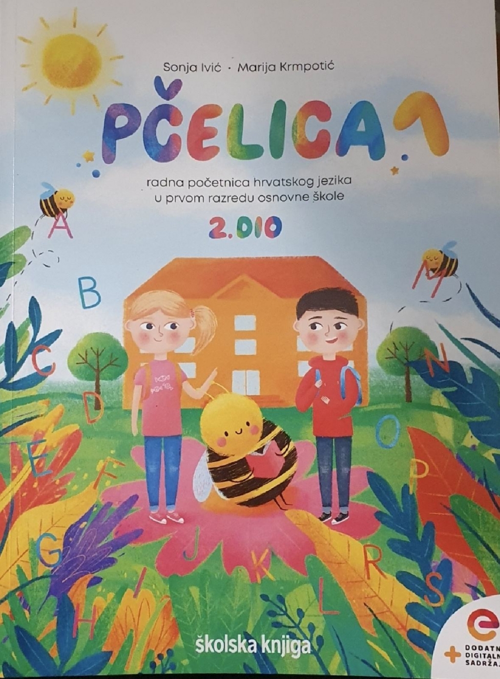 Pčelica 1 : radna početnica hrvatskog jezika u prvom razredu osnovne škole  (2.dio)