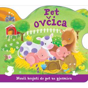 Pet ovčica : nauči brojati do pet uz pjesmicu