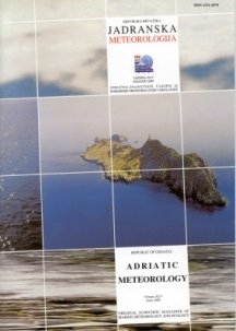 Jadranska meteorologija : Adam - Atlantida - Odisej : zbornik 
