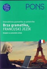 PONS interaktivna gramatika za početnike : brza gramatika : francuski jezik  + 1 CD