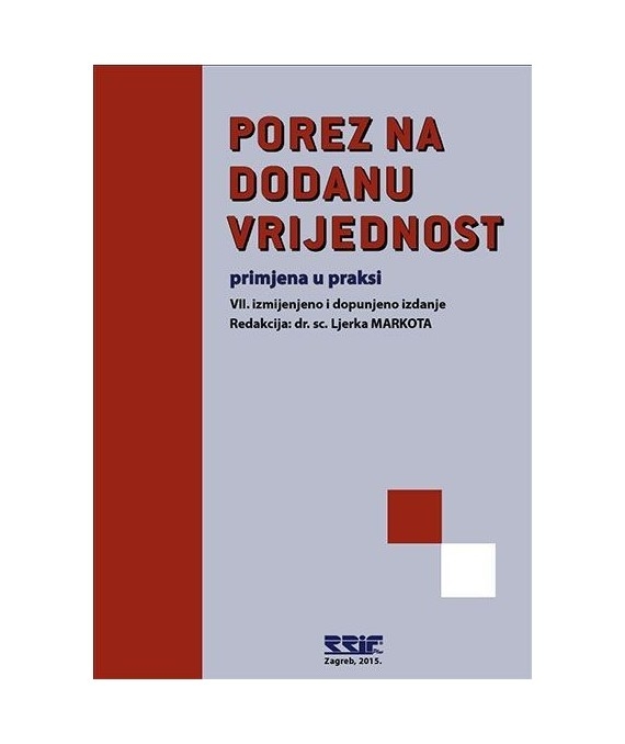 Porez na dodanu vrijednost : primjena u praksi