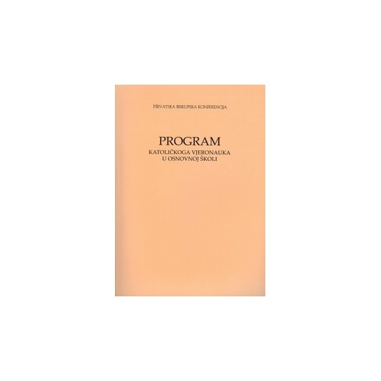 Program katoličkoga vjeronauka u osnovnoj školi 