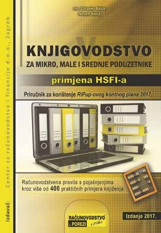 Knjigovodstvo za mikro, male i srednje poduzetnike : primjena HSFI-a