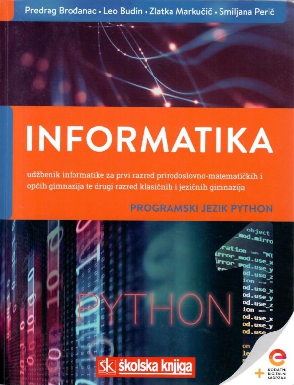 Informatika 1 – Programski jezik Python
