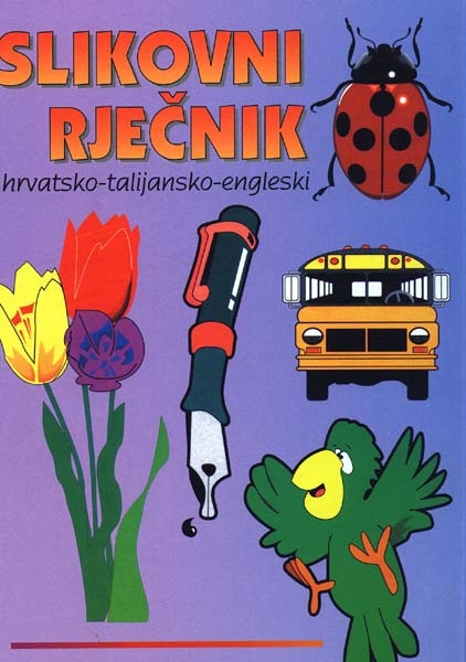 Slikovni rječnik: hrvatsko-talijansko-engleski 