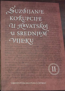 Suzbijanje korupcije u Hrvatskoj u srednjem vijeku