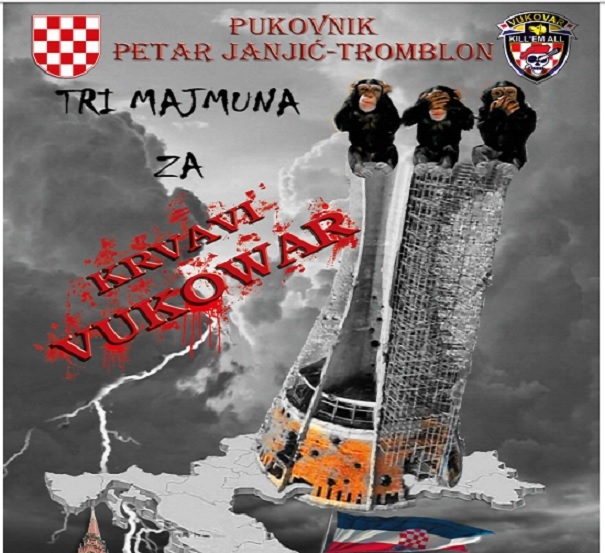Tri majmuna za krvavi Vukowar