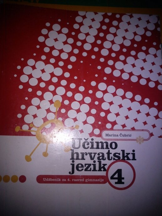 Učimo hrvatski jezik 4 : udžbenik za 4. razred gimnazije