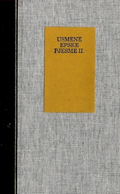 Usmene epske pjesme 2