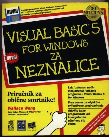 Visual Basic 5 for Windows za neznalice + 1 disketa