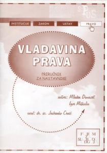 Vladavina prava : priručnik za nastavnike