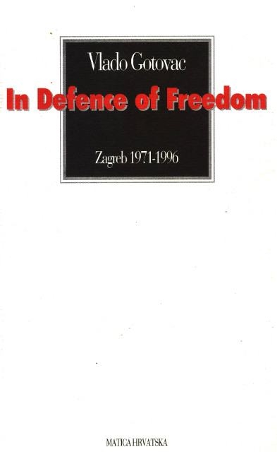 In defence of freedom : 1971-1996 