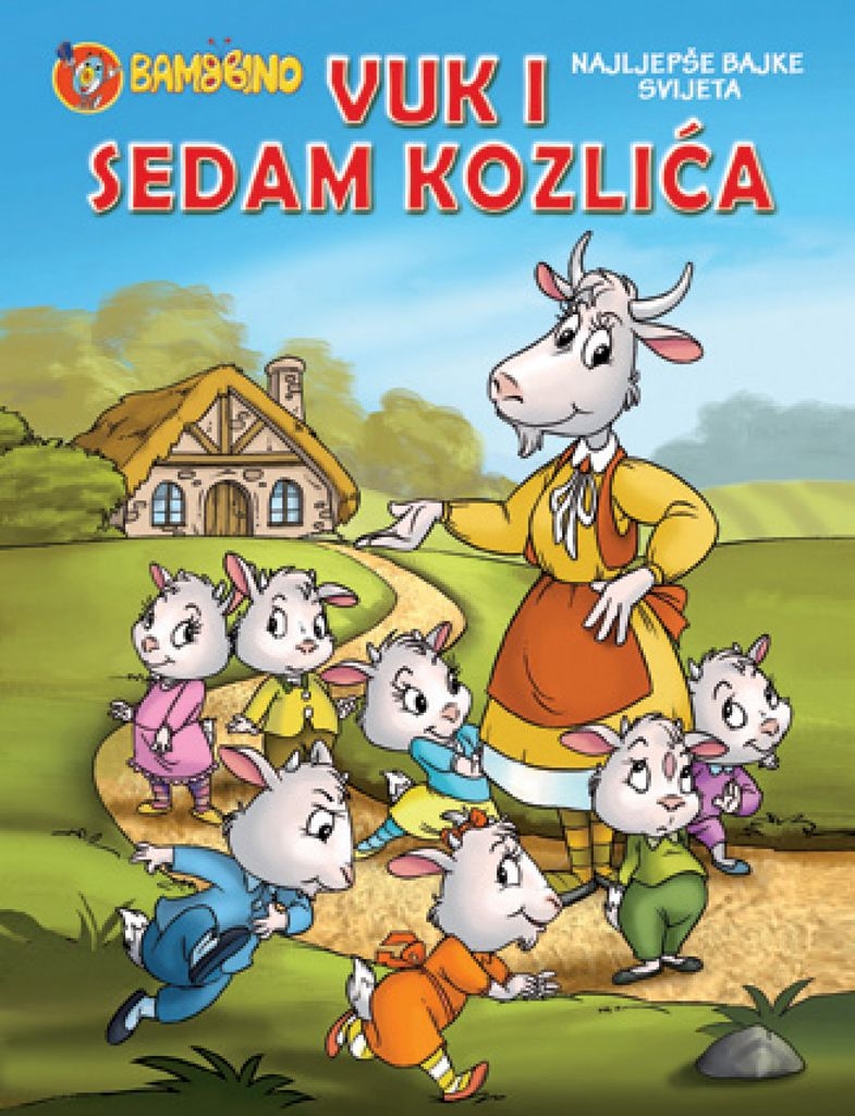 MALE SLIKOVNICE/BAMBINO VUK I SEDAM KOZLIĆA