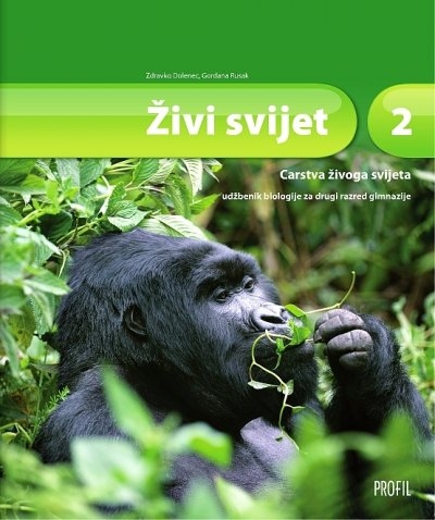 Živi svijet 2 - carstva živog svijeta; udžbenik biologije 