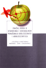 Značaj roda u stavovima i seksualnom ponašanju adolescenata i adolescentica : izvještaj istraživanja Muškarci, žene i seksualnost 